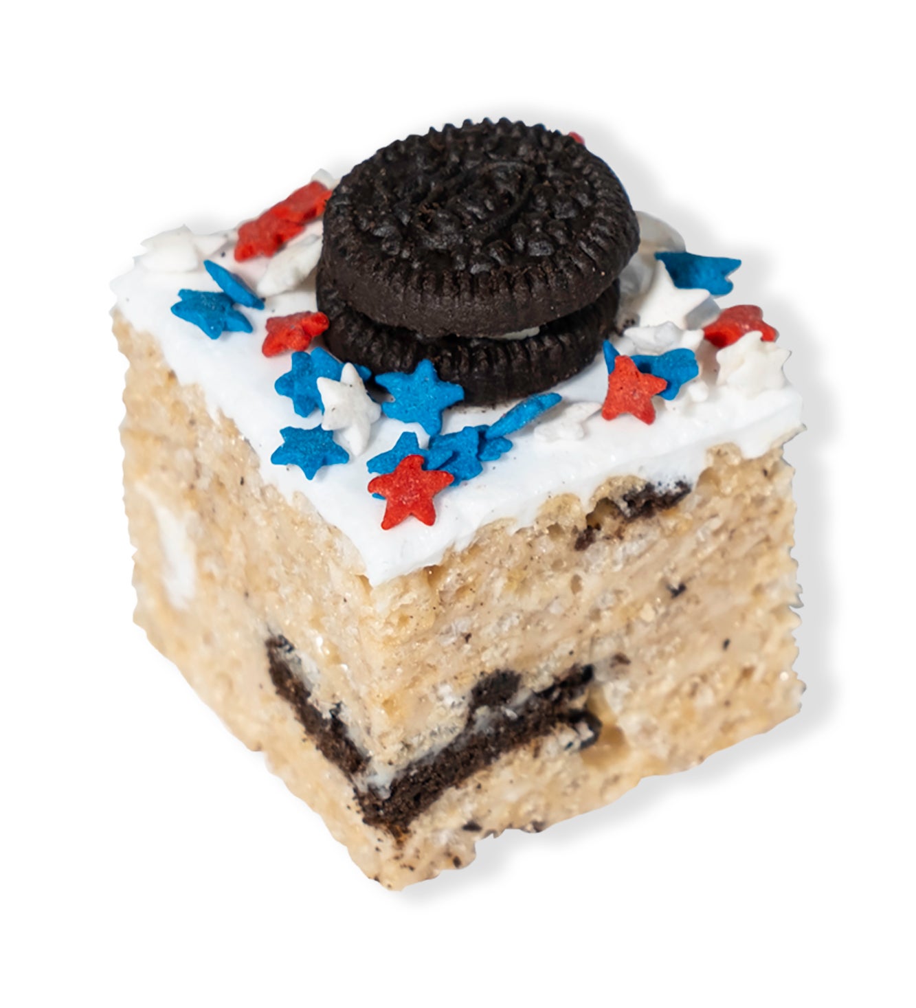 Patriotic Stars Gourmet Rice Krispie Treats