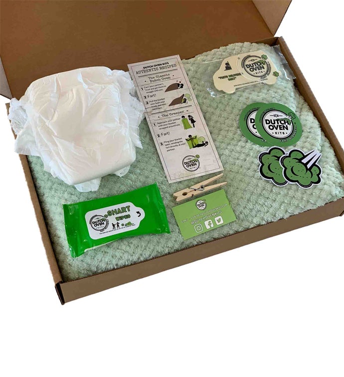 Deluxe Dutch Oven Kit Fart Blanket Gift Box