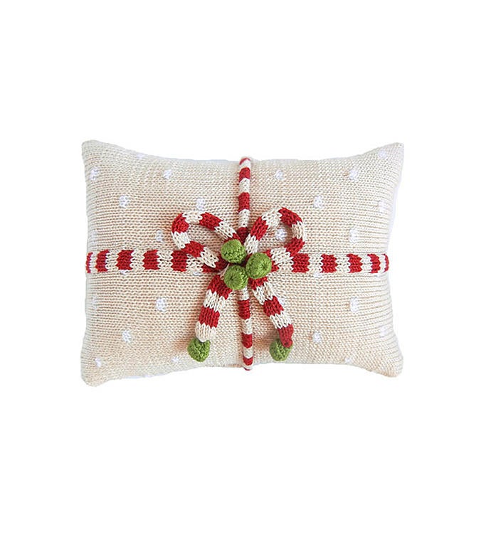 Gift Candy Stripe Pillow