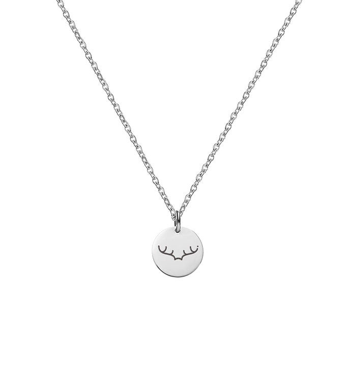 Dainty Reindeer Christmas Necklace