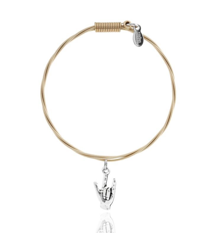 "Rock & Roll All Nite" - Guitar String Bracelet