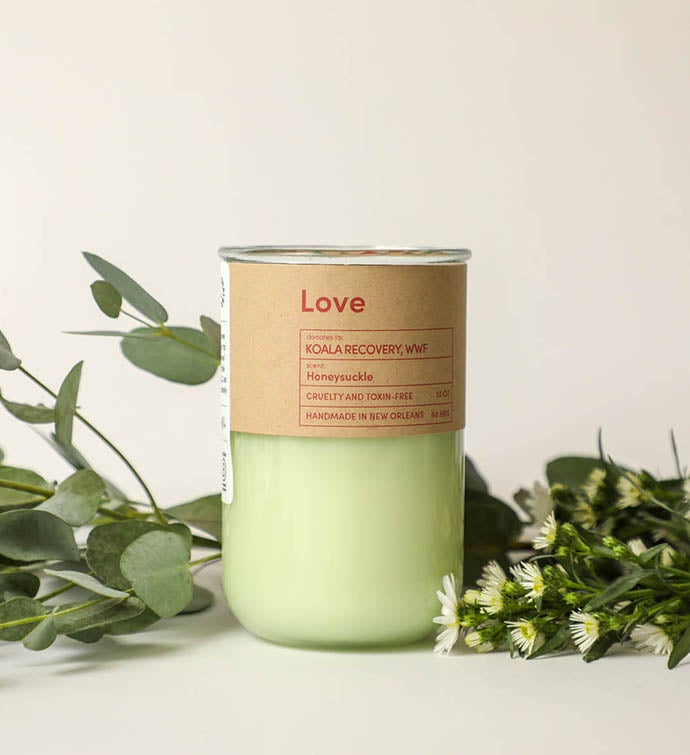 Love Candle   Gives To World Wildlife Fund