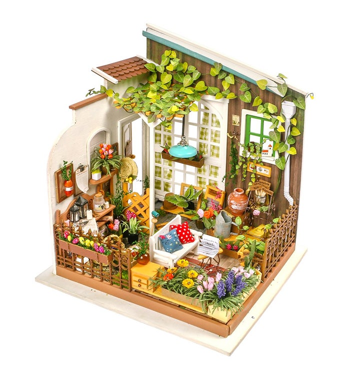 DIY 3D Wooden Dollhouse Puzzle