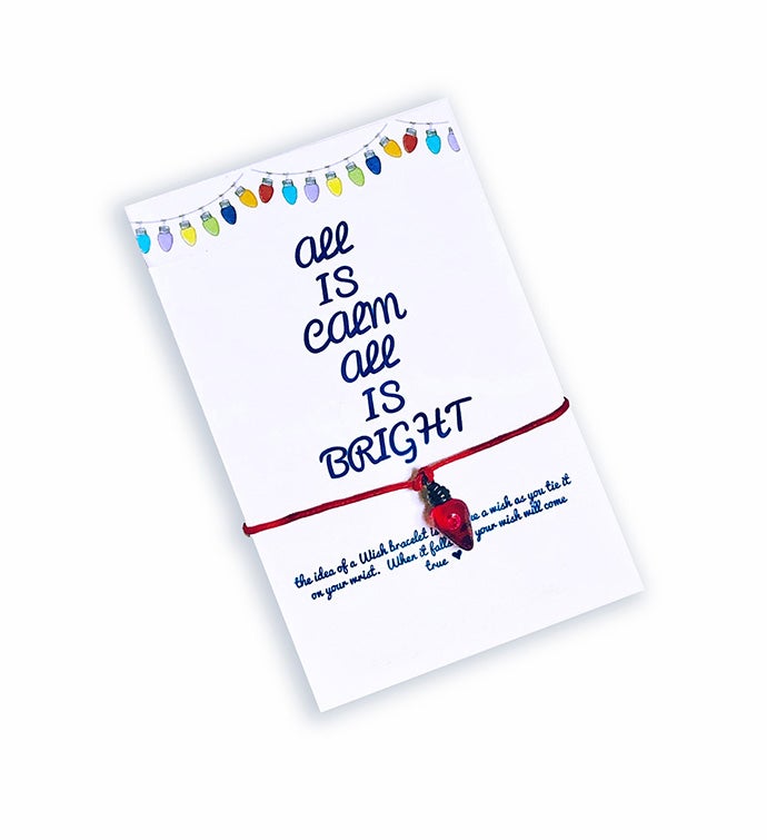 All Is Calm Wish Bracelet