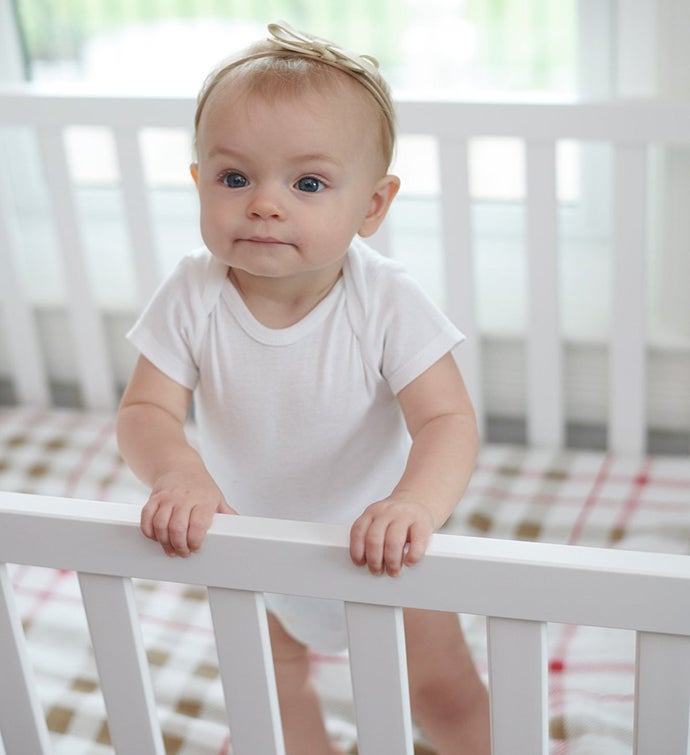 Cotton Muslin Crib Sheet - Patterned