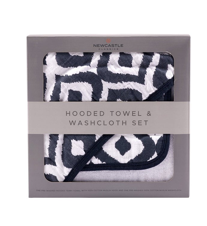 Hooded Towel & Washcloth Set