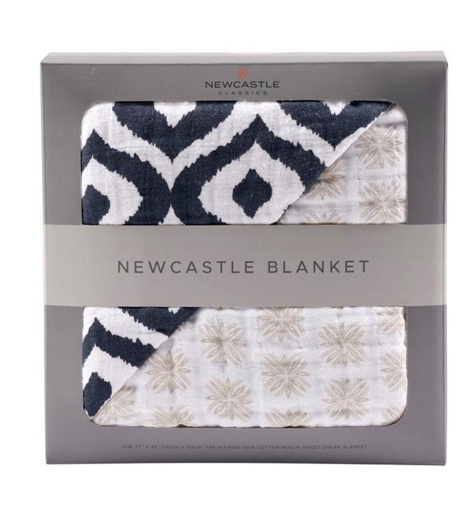 Cotton Muslin Blanket - Patterned