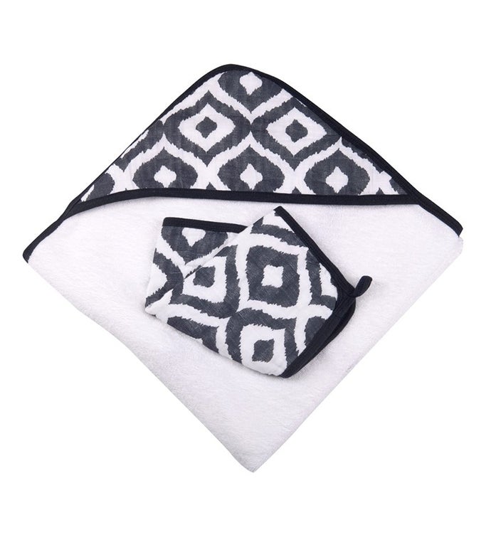 Hooded Towel & Washcloth Set