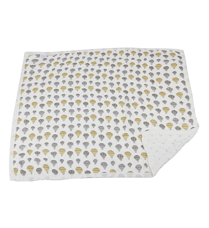 Bamboo Muslin Blanket - Machines!