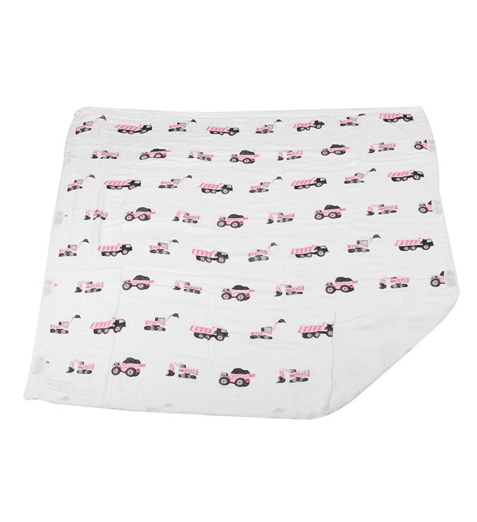 Bamboo Muslin Blanket - Machines!