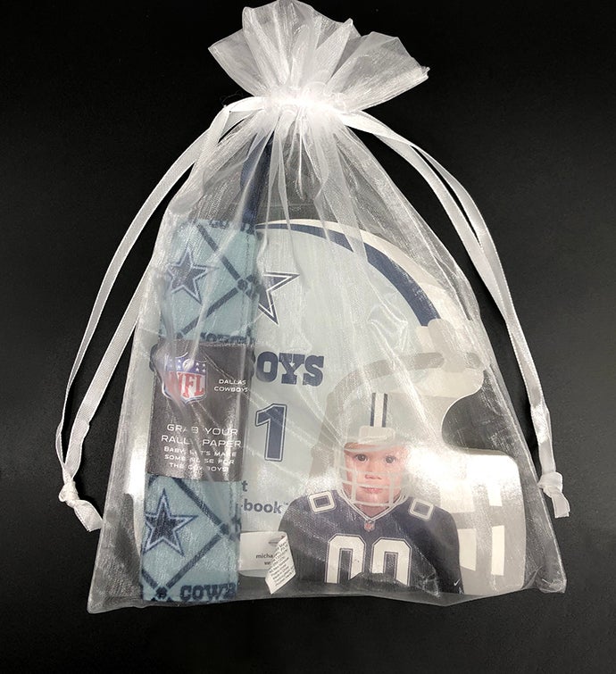 Dallas Cowboys licensed NFL Gift Set-Book with Rally Paper