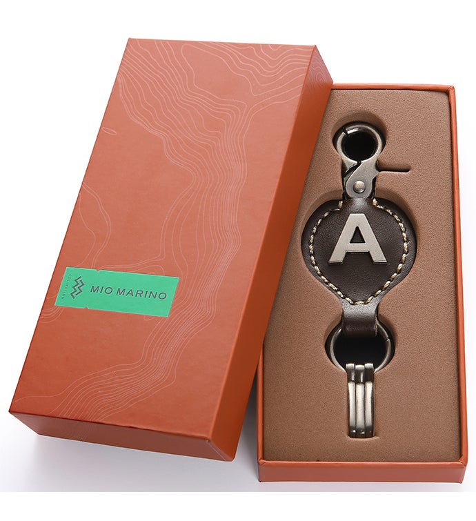 A To Z Vintage Leather Key Chain