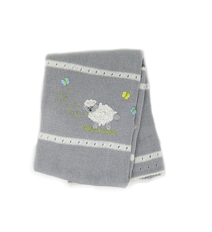 Baby Blanket With Sheep