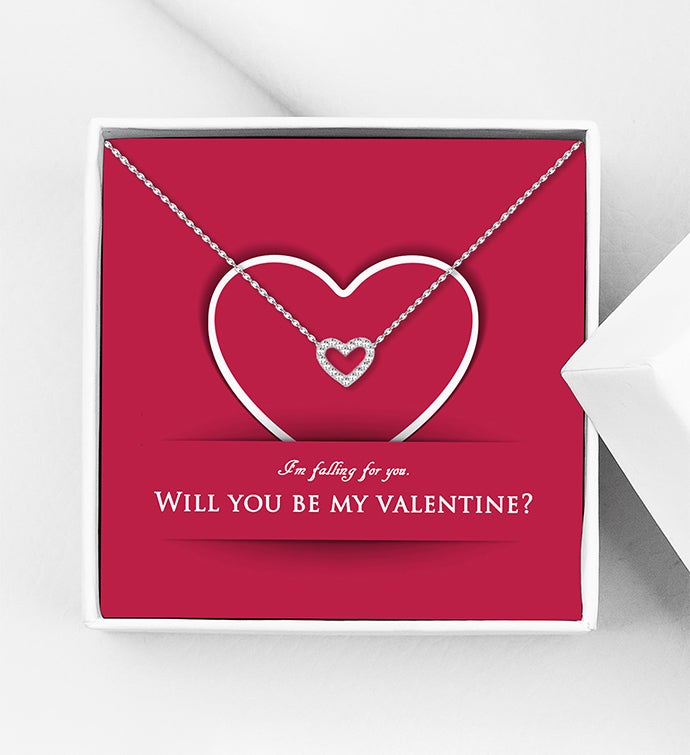 Mini Heart Valentine's Necklace