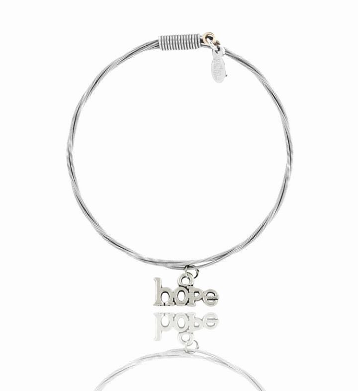 "We Are The World" - Guitar String Bracelet