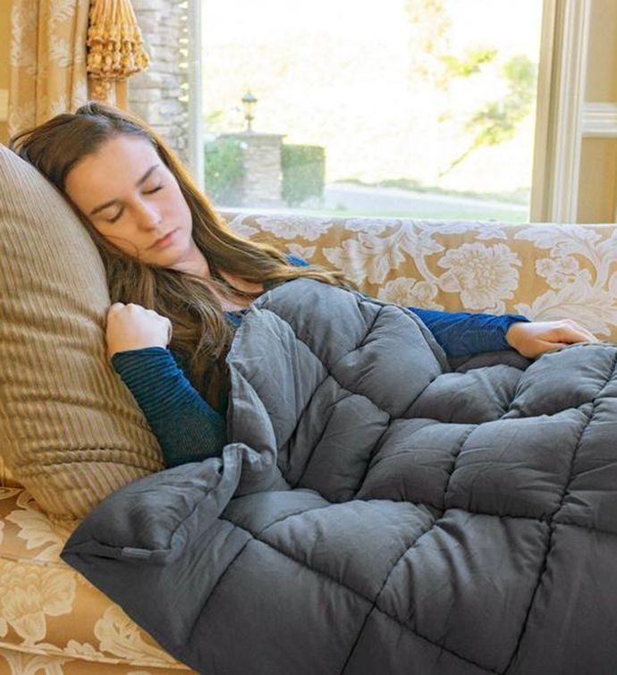 Soothing Micro Plush Weighted Blanket