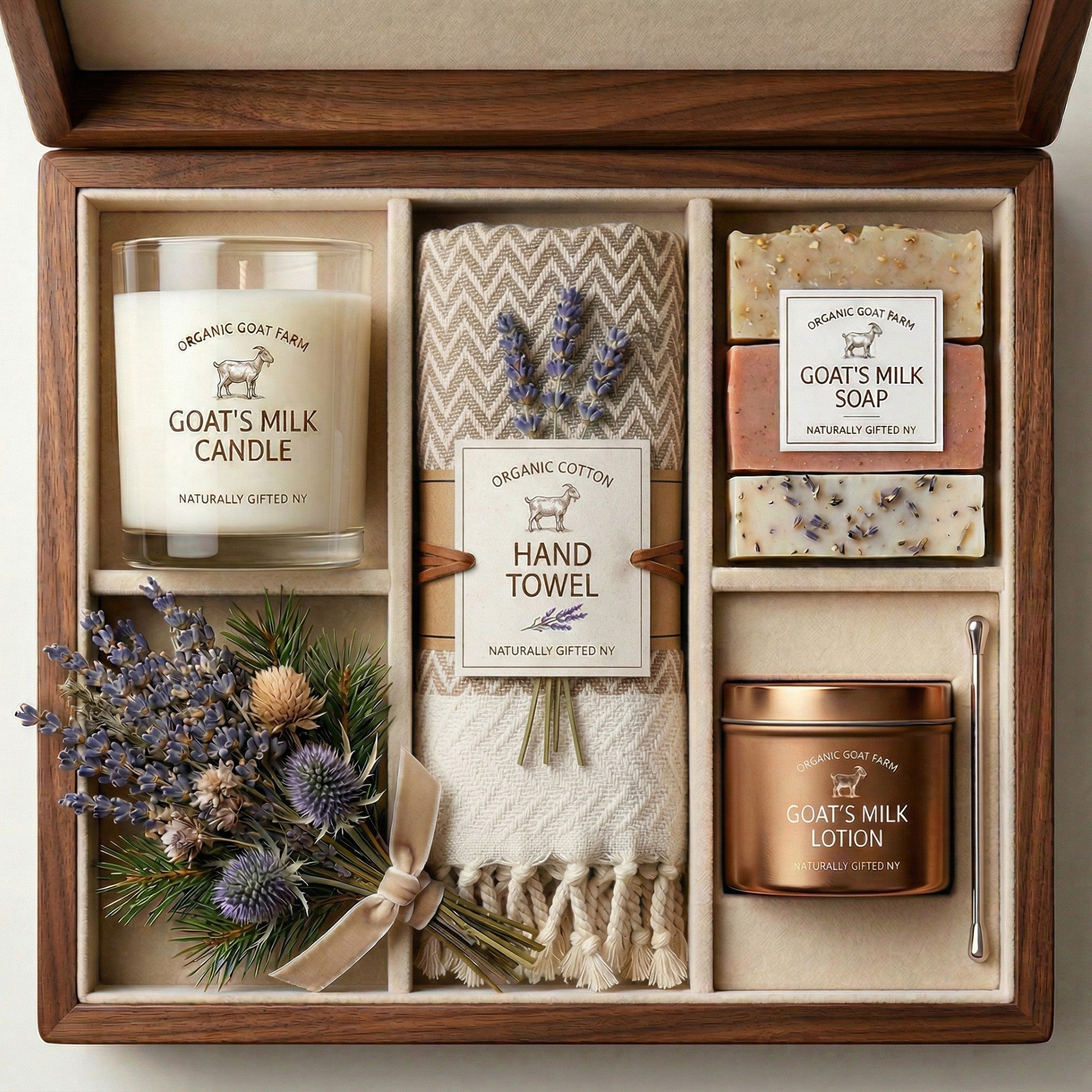 Natural Goat's Milk And Soy Luxury Box