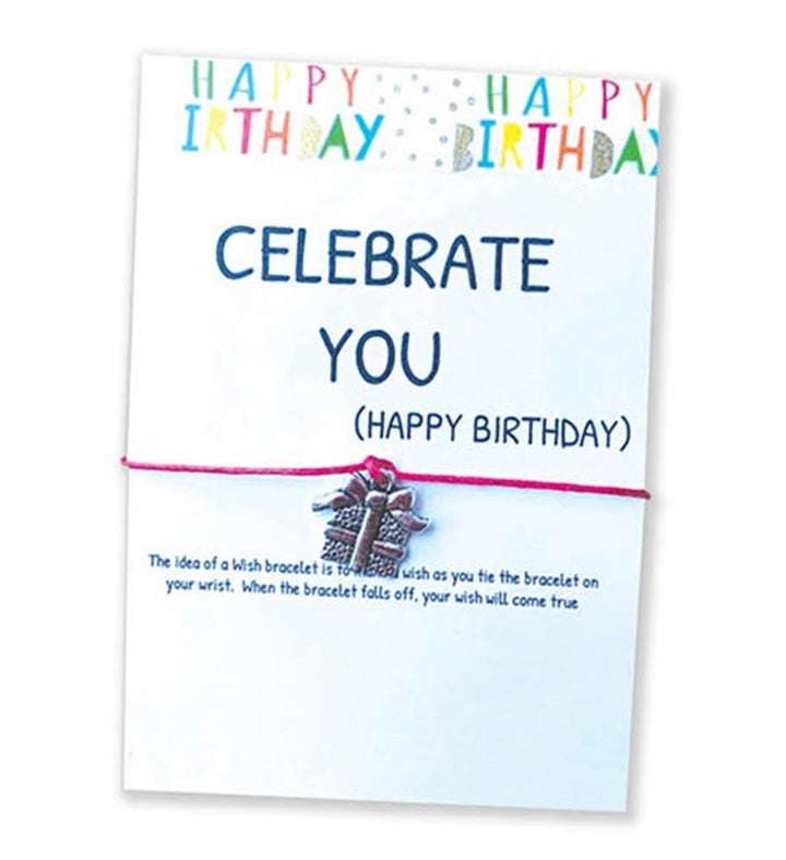 Celebrate You Birthday Wish Bracelet