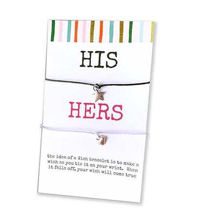 His Hers Wish Bracelet