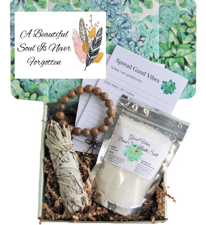 A Beautiful Soul   Sympathy Gift Care Package