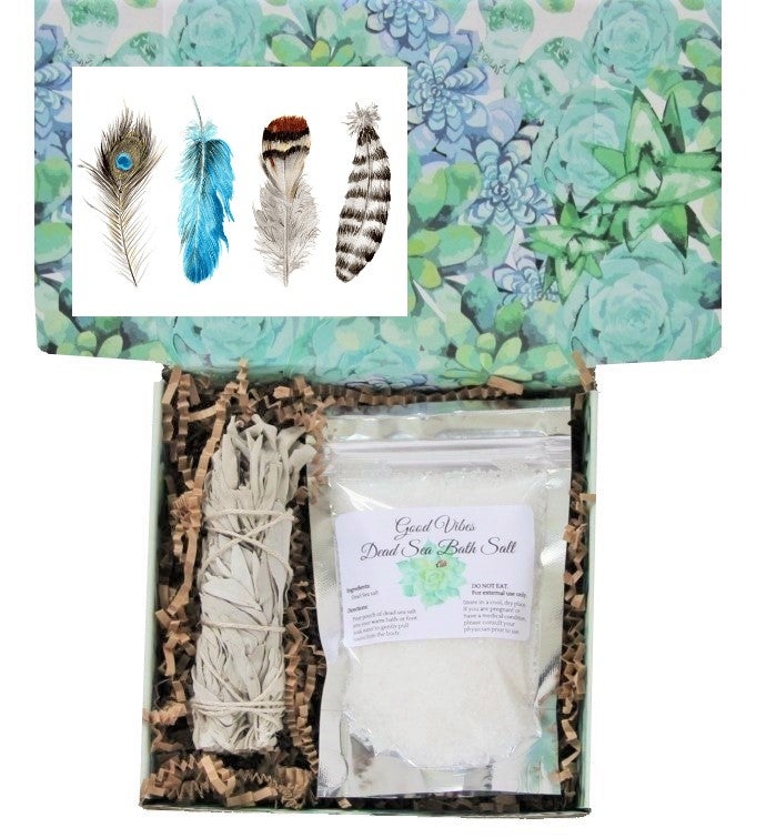 Good Vibes Sage Gift Box