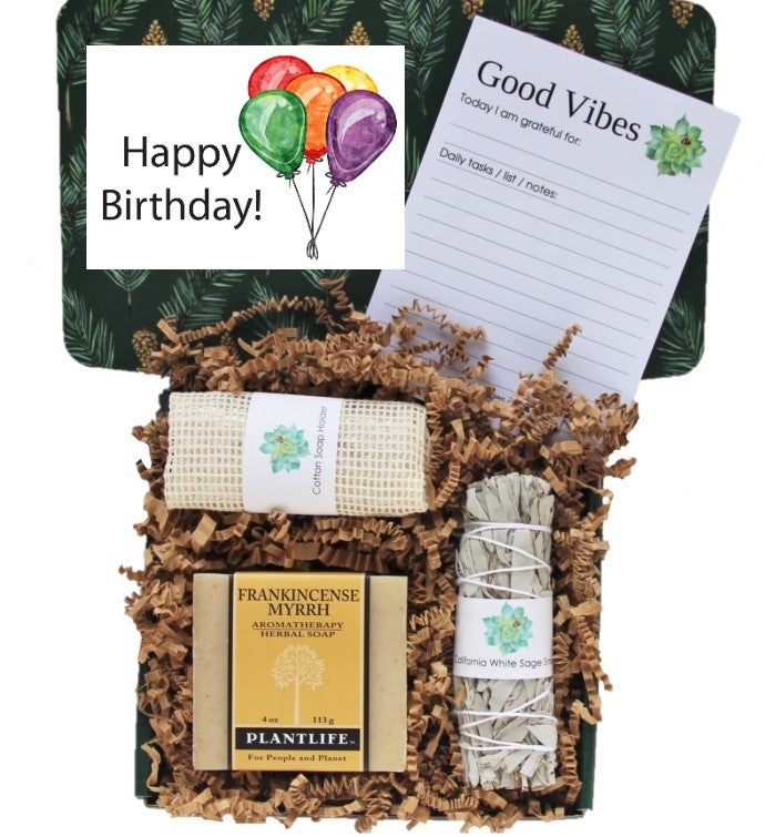 "Happy Birthday"  Good Vibes Men's Gift Box
