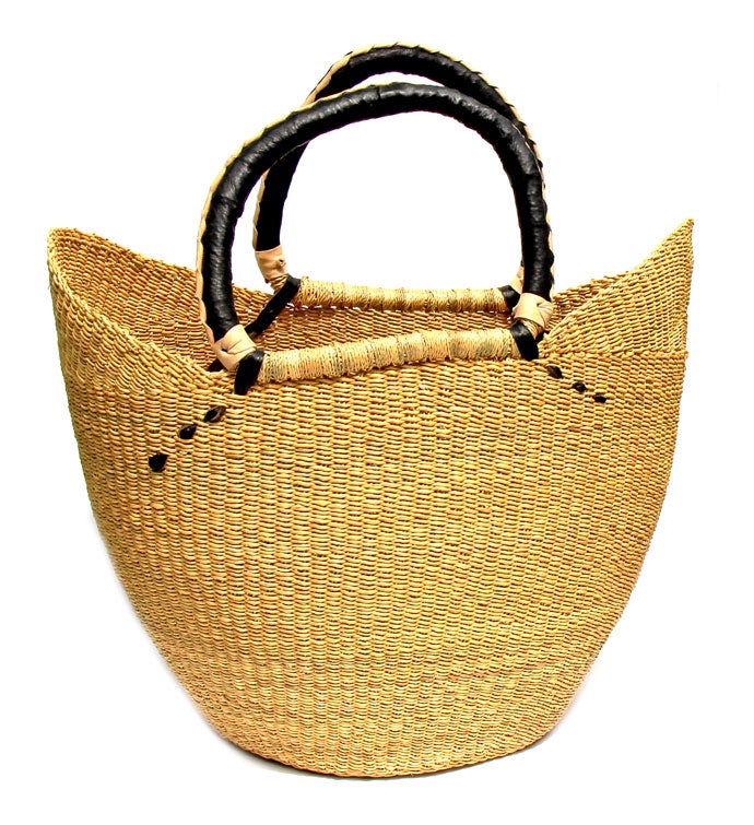 Handwoven Bolga Tote