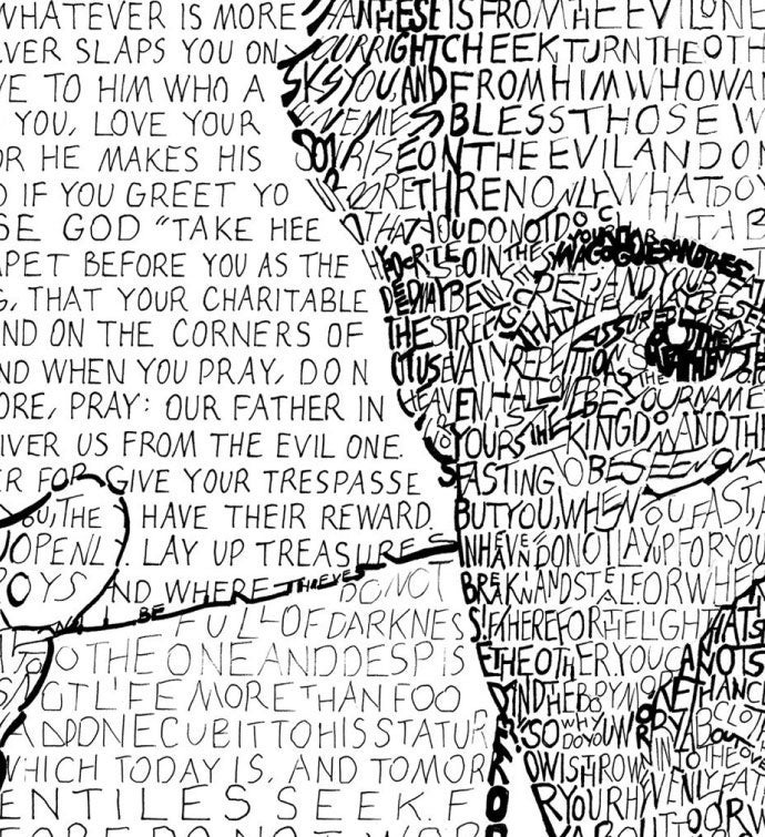 Pope Francis Word Art