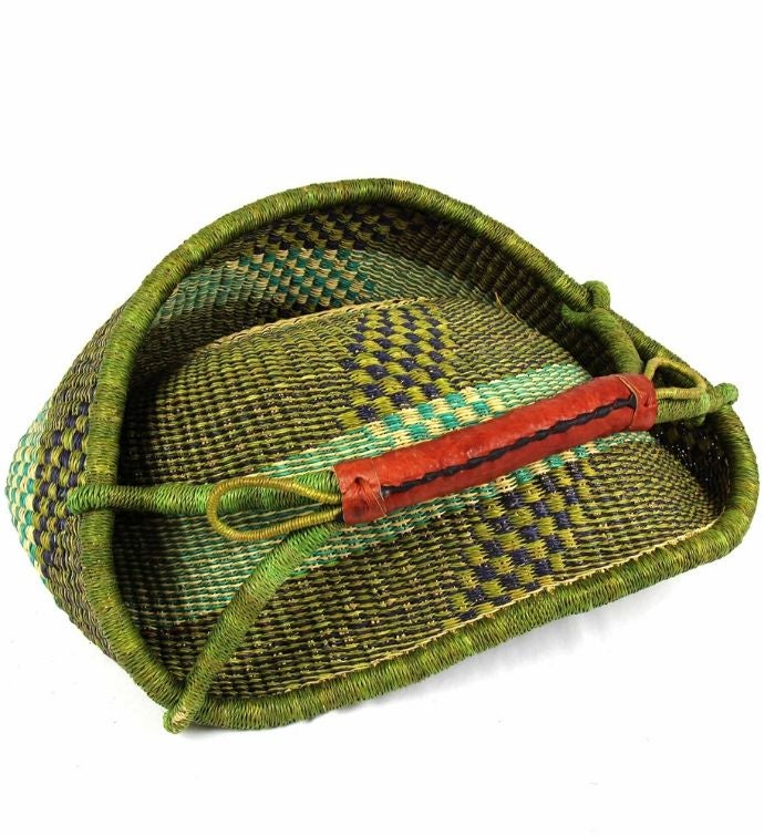 Handmade Bolga Market Basket