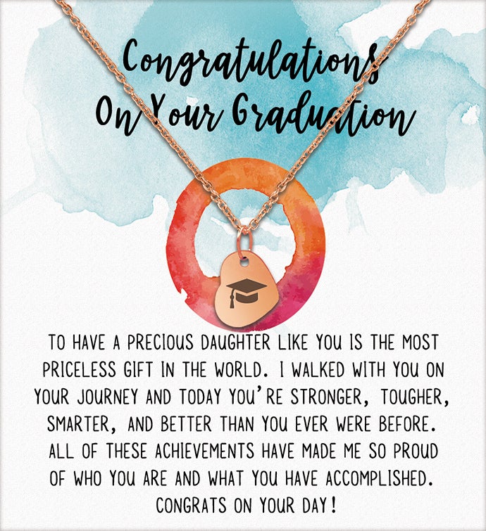 Congratulations Daughter Class of 2023 Necklace
