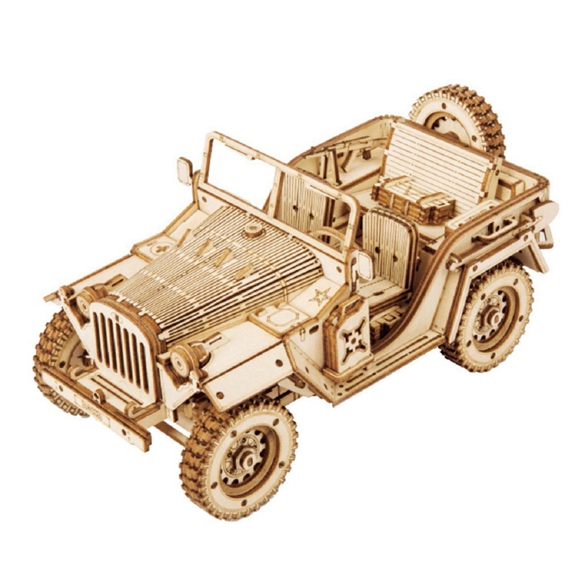 Transportation DIY 3D Wood Puzzle