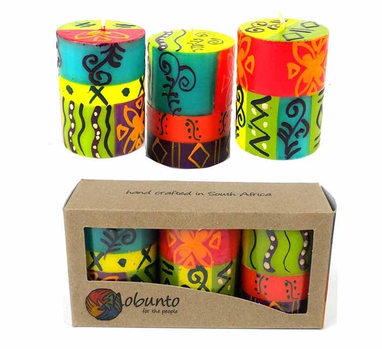 Hand painted Votive Unscented Candles