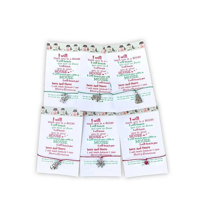 Teacher Student Wish Bracelet Set