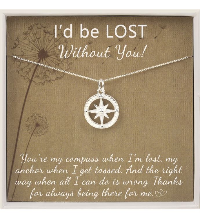 Love Compass Necklace