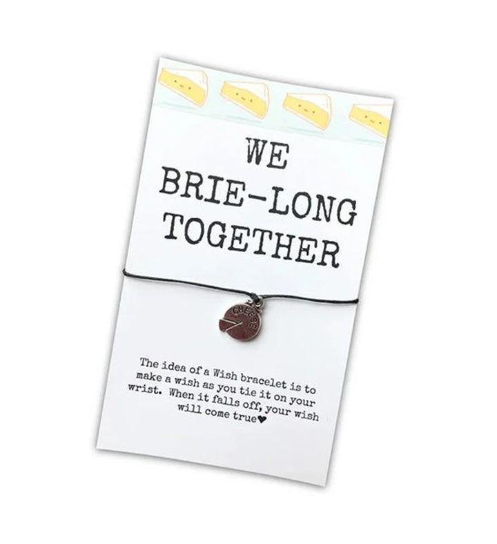 We Brie Long Together Wish Bracelet