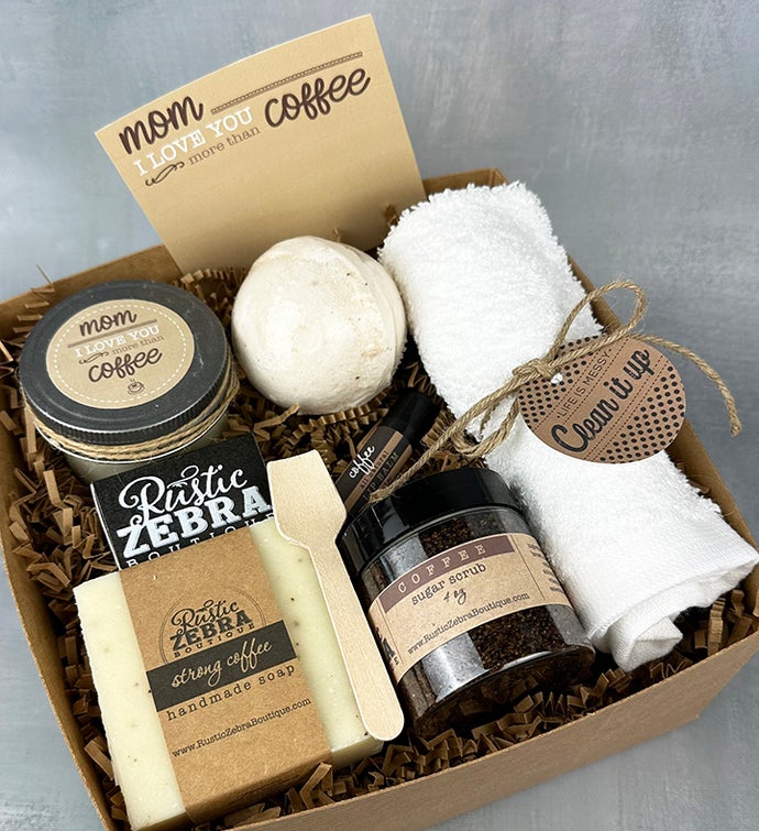 Coffee & Calm Spa Gift Box for Mom