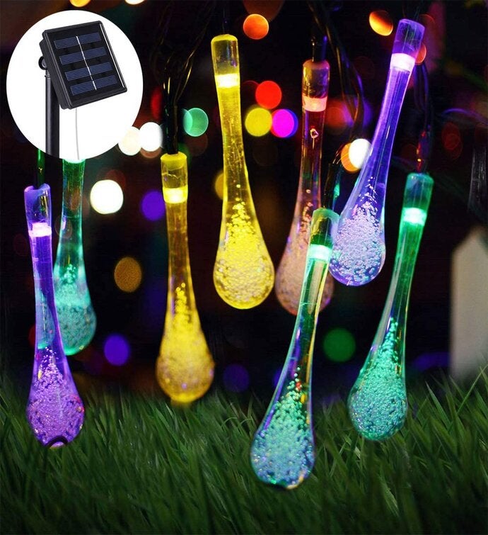 Multi Color Solar String Lights