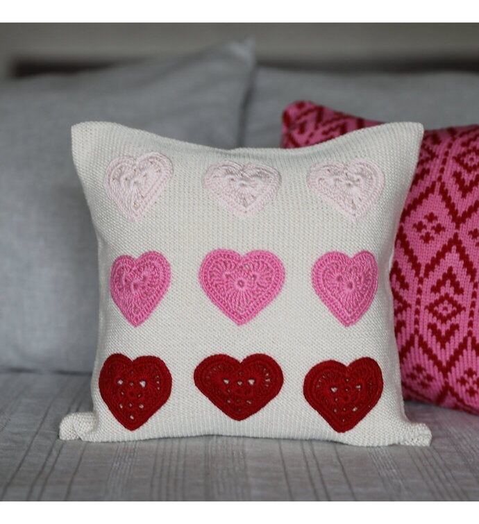 Ombre Heart Pillow