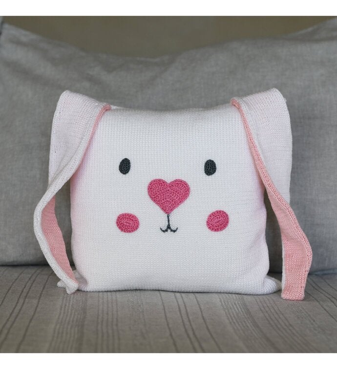 Bunny Face Pillow