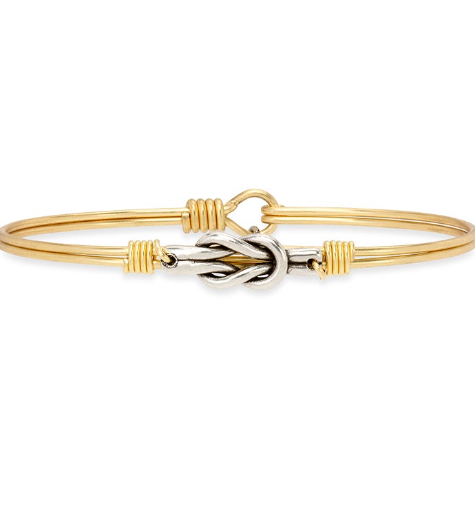 Love Knot Bangle Bracelet