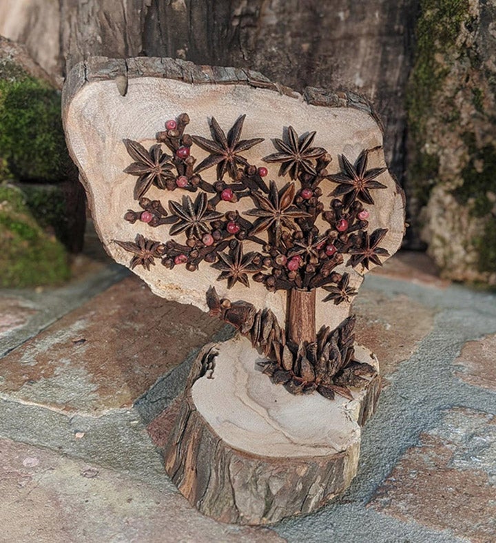 Nature Art Star Tree Centerpiece