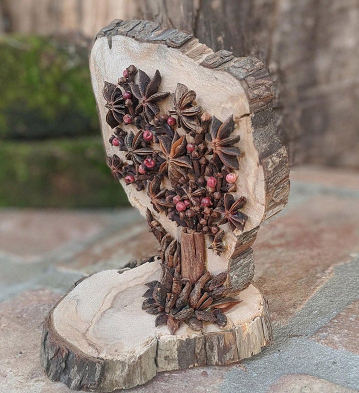 Nature Art Star Tree Centerpiece