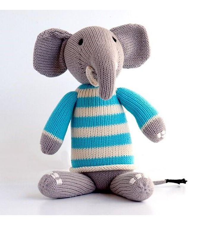 Elephant In Sweater, Blue