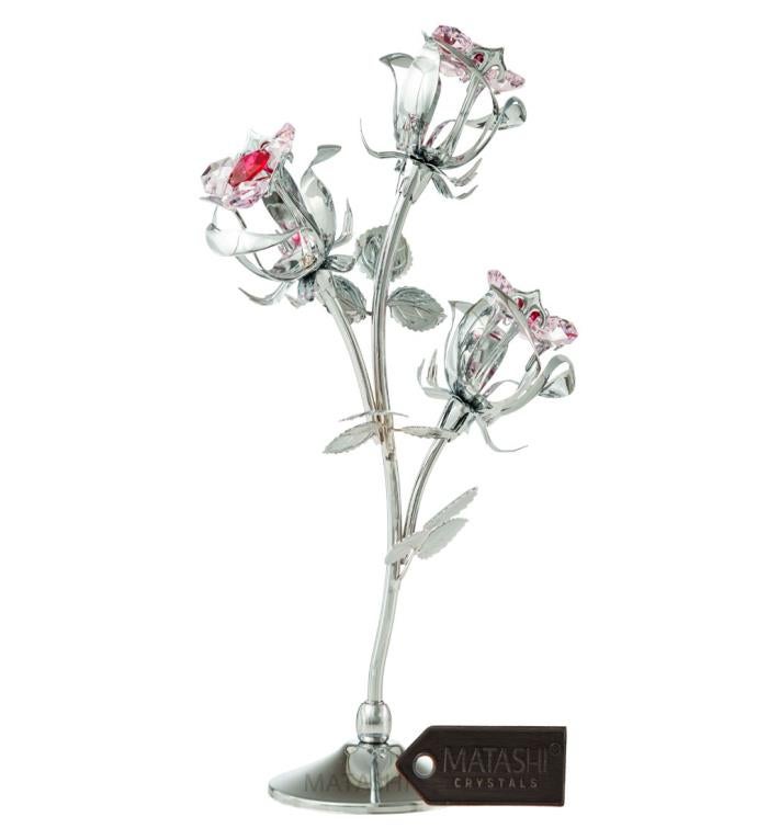 Matashi Rose Flower Tabletop Ornament