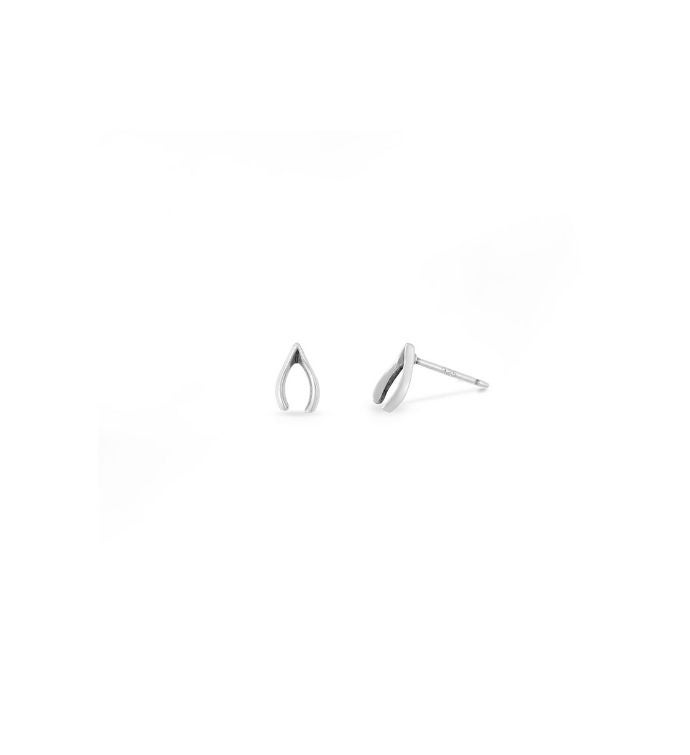 Lucky Wishbone Studs