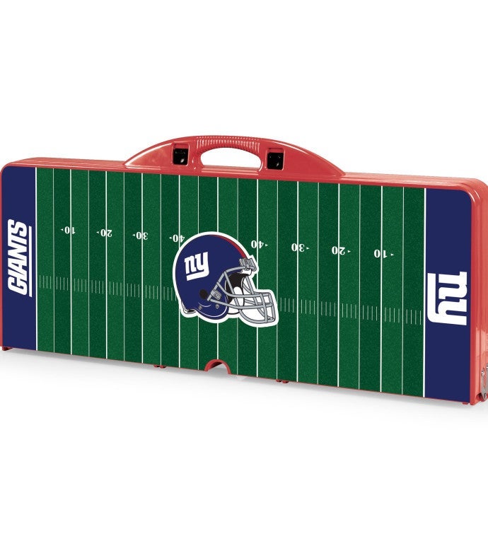 NFL Picnic Table Portable Folding Table With Seats