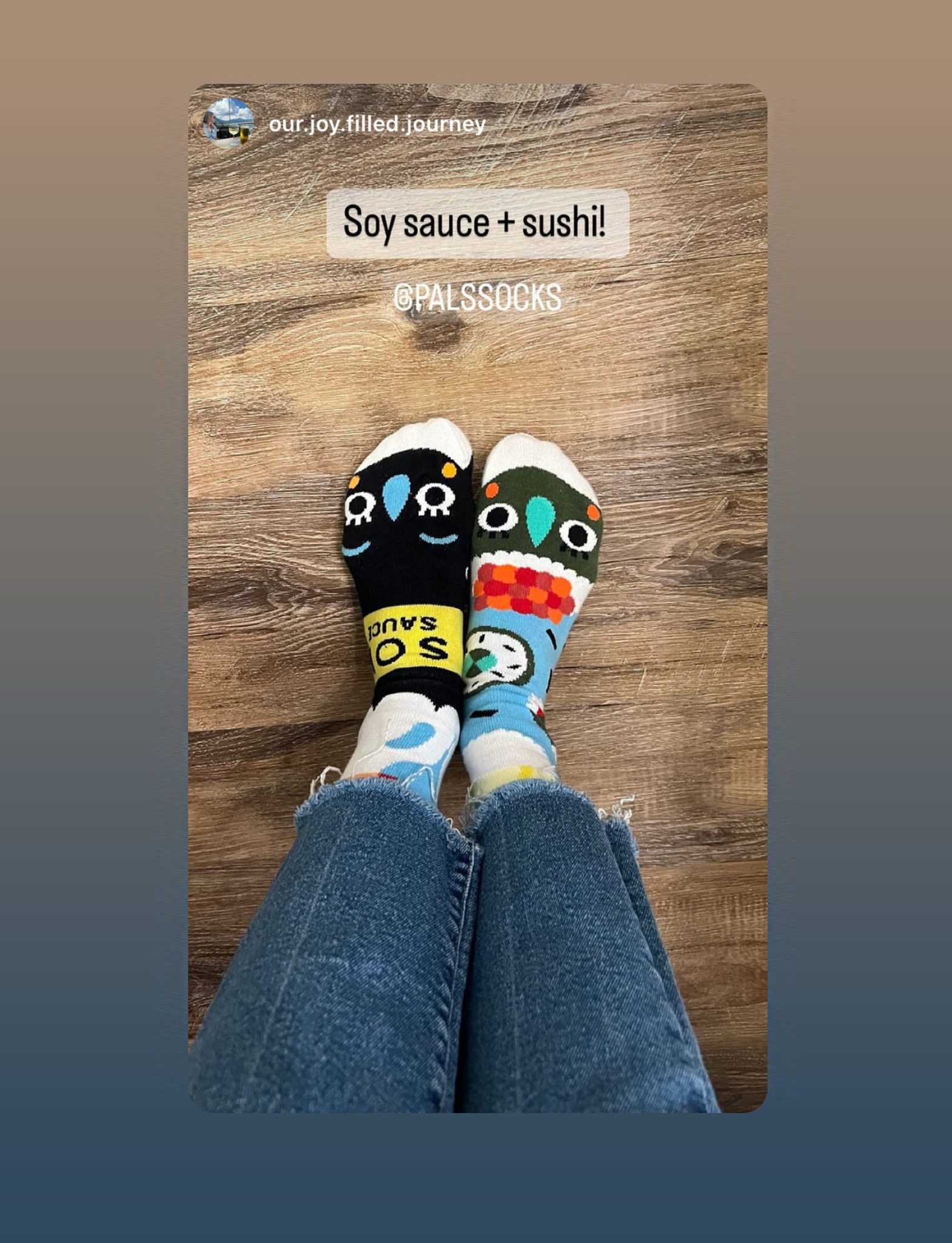 Sushi & Soy Sauce Pals Socks