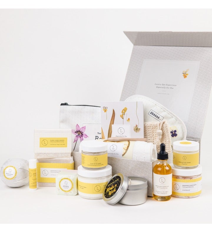 Appreciation Gift Basket   100% Natural Citrus Luxury Gift Box