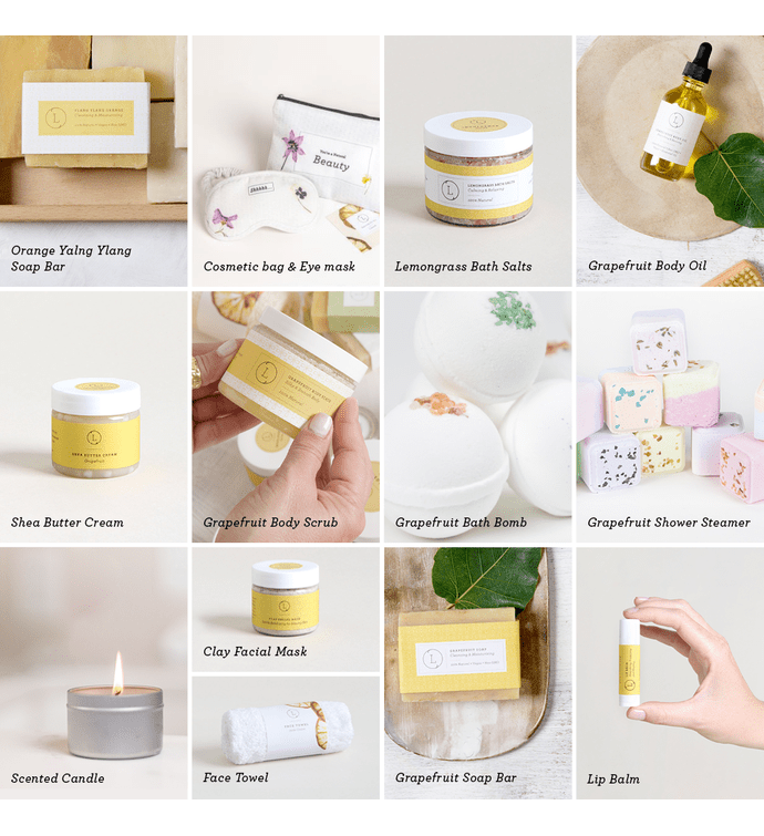 Appreciation Gift Basket   100% Natural Citrus Luxury Gift Box
