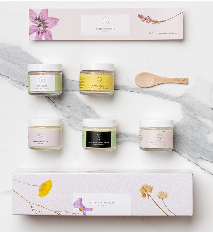 Happy Birthday Spa Gift Box   A Full Body Luxury Home Spa Routine Set